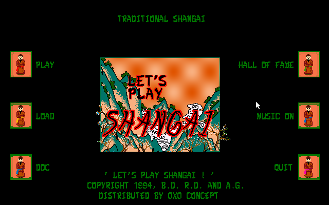 Let's Play Shangai atari screenshot